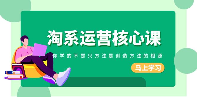 （8392期）淘宝-运营核心课，你学的不能只方法是什么造就方式的根本原因（190堂课）-韬哥副业项目资源网
