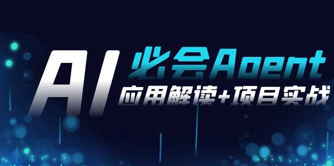 （8991期）2024Ai定会 Agent(运用讲解 项目实践)，一站式解决Agent运用（71堂课）-韬哥副业项目资源网