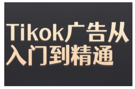 Tiktok Ads实际操作实例教程，Tiktok广告宣传实用教程-韬哥副业项目资源网