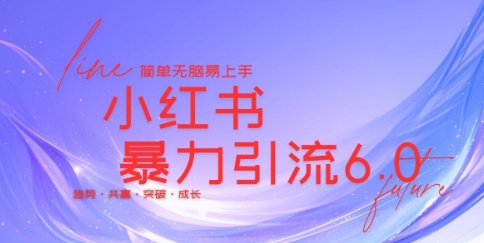 最新小红书暴力引流私域玩法，日引200+兼职粉，简单无脑操作-韬哥副业项目资源网