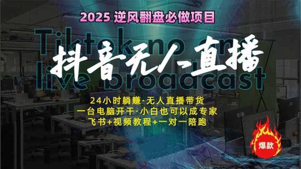 （14539期）抖音无人在线新蓝海：真正实现睡后收入，一人管理方法多设备，24小时的…-韬哥副业项目资源网
