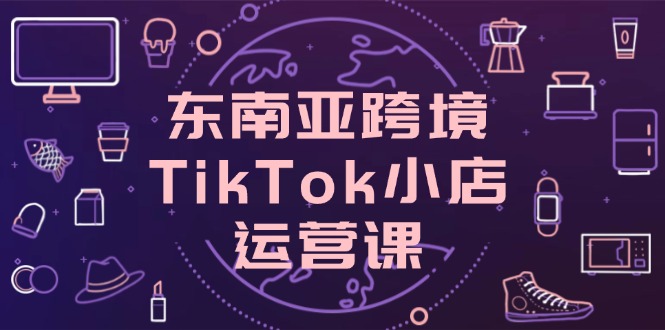（14390期）东南亚地区跨境电商TikTok小商店运营课，把握店面设置与客户转化关键方法-韬哥副业项目资源网