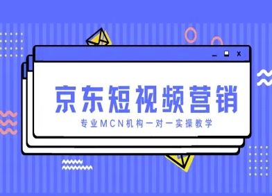 京东商城新媒体营销新项目，技术专业MCN组织一对一实际操作课堂教学-韬哥副业项目资源网