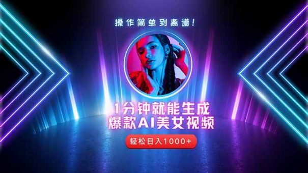 (14702期)2025年最牛第二职业:用AI拍短视频,从零开始推出爆款账户!-韬哥副业项目资源网