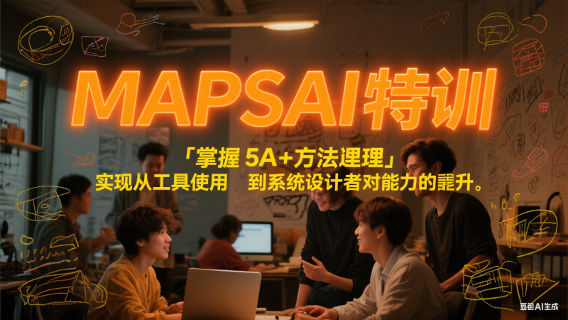 MAPSAI 特训，掌握 5A + 方法论，实现从工具使用者到系统设计者的能力跃升-韬哥副业项目资源网