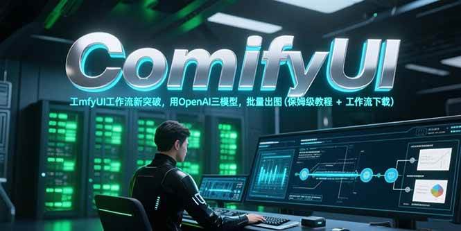 (15191期)ComfyUI工作流新突破,用OpenAI三模型,批量出图(保姆级教程+工作流下载)-韬哥副业项目资源网