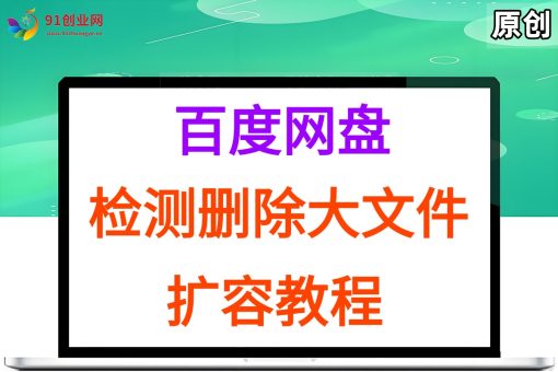 （15239期）百度网盘：检测删除大文件，附带百度网盘扩容教程和软件-韬哥副业项目资源网