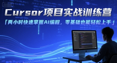 Cursor项目实战训练营,两小时快速掌握AI编程,零基础也能轻松上手-韬哥副业项目资源网