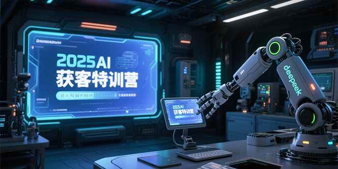 （15289期）2025AI获客特训营，AI图文视频全制作，deepseek工具实操教学-韬哥副业项目资源网