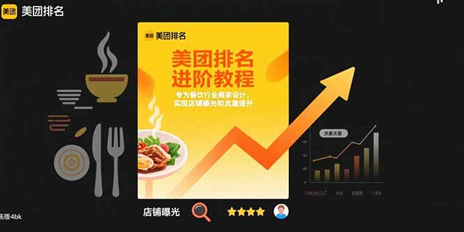 (15528期)美团排名进阶教程:专为餐饮行业商家设计,实现店铺曝光和流量提升-韬哥副业项目资源网