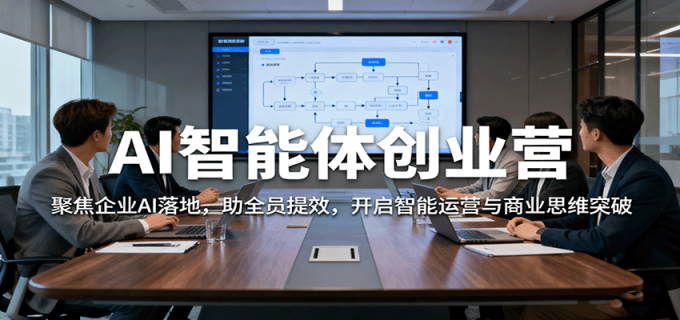 AI智能体创业营:聚焦企业AI落地,助全员提效,开启智能运营与商业思维突破-韬哥副业项目资源网