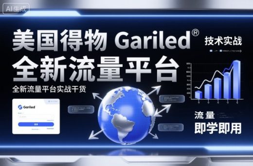 美国得物Gariled技术实战,全新流量平台实战干货,即学即用-韬哥副业项目资源网