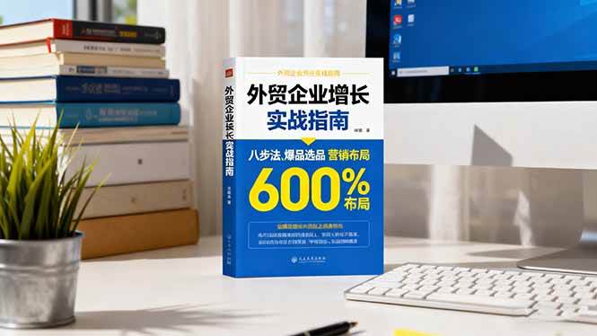 (16296期)外贸企业增长实战指南,八步法、爆品选品、营销布局,业绩增长300%-韬哥副业项目资源网