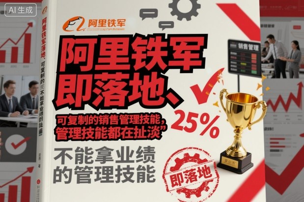 阿里铁军即落地、可复制的销售管理技能，不能拿业绩的管理技能都在扯淡-韬哥副业项目资源网
