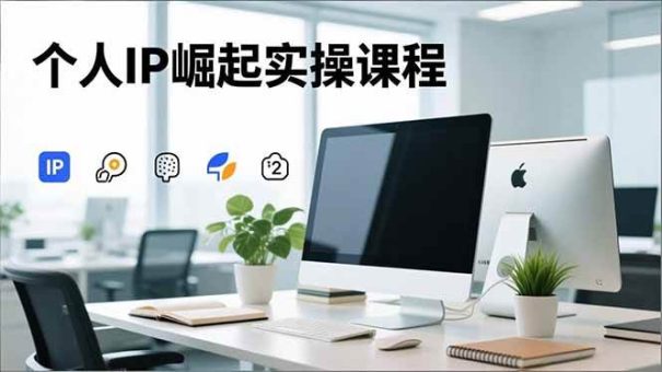 （16616期）个人IP崛起实操课程，IP思维塑造+赛道精准调研+账号高变现搭建+内容创作-韬哥副业项目资源网