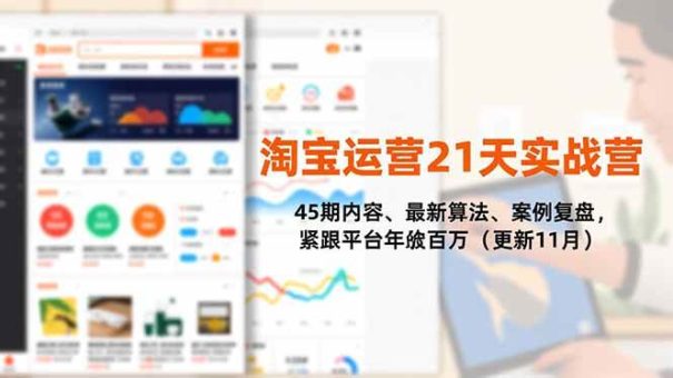 (16701期)淘宝运营21天实战营,45期内容、最新算法、案例复盘,紧跟平台年入百万(更新11月)-韬哥副业项目资源网
