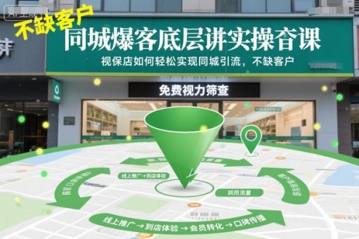 同城爆客底层实操课,视保店如何轻松实现同城引流,不缺客户!-韬哥副业项目资源网