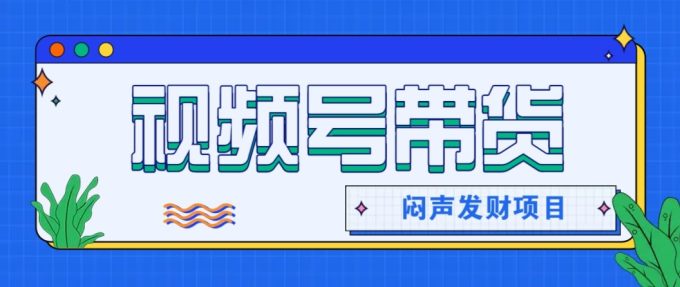 微信视频号带货项目，轻松日赚赚2000+，这个挣钱入口很多伙伴都在闷声发财-韬哥副业项目资源网