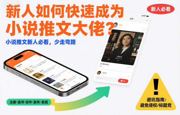 新人如何快速成为小说推文大佬？小说推文新人必看，少走弯路-韬哥副业项目资源网