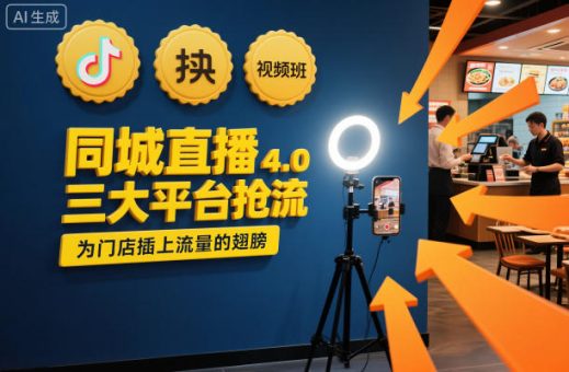 同城直播实操班4.0,三大平台抢流,为门店插上流量的翅膀-韬哥副业项目资源网