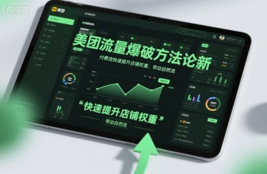 美团流量爆破方法论,付费流快速提升店铺权重,带动自然流-韬哥副业项目资源网