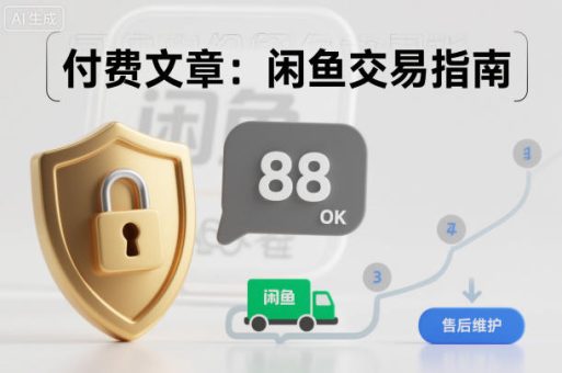 付费文章:闲鱼交易指南,怎么才能降低被坑被马扁的概率-韬哥副业项目资源网