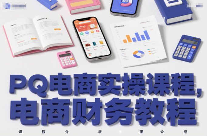 PQ电商实操课程，电商财务教程-韬哥副业项目资源网