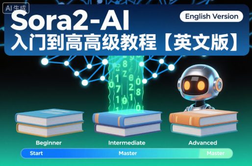 Sora2-AI入门到高级教程【英文版】-韬哥副业项目资源网