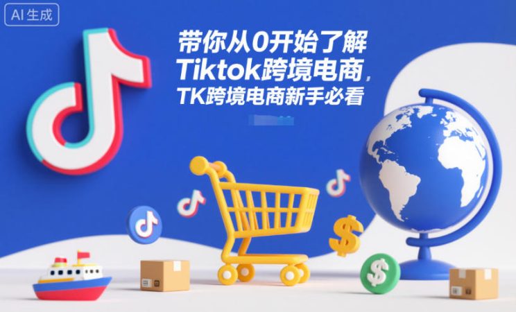 带你从0开始了解Tiktok跨境电商，TK跨境电商新手必看-韬哥副业项目资源网