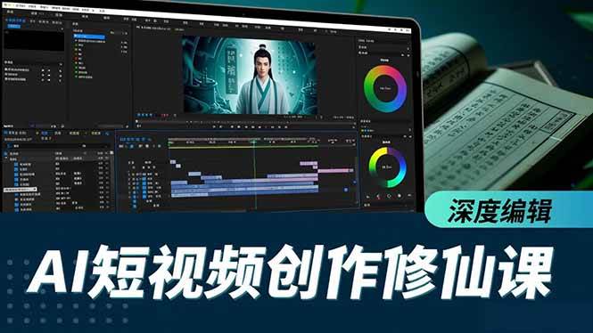（16808期）AI短视频创作修仙课，从炼气到金仙、爆款复刻、深度编辑，掌握全栈AI能力-韬哥副业项目资源网