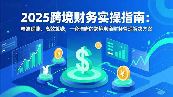（16874期）2025跨境财务实操指南：精准理账、高效算钱，一套清晰的跨境电商财务管理解决方案-韬哥副业项目资源网