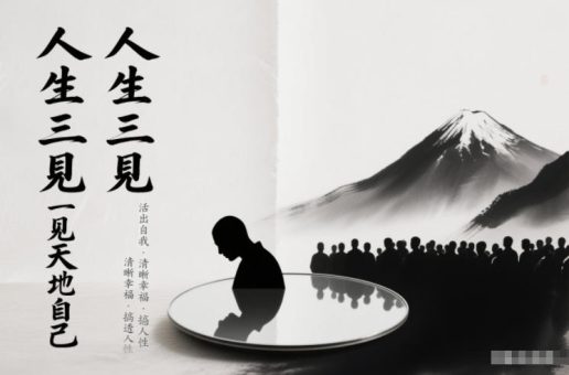 人生三见一见天地见众生见自己,活出自我拥有清晰幸福人生,搞透人性-韬哥副业项目资源网