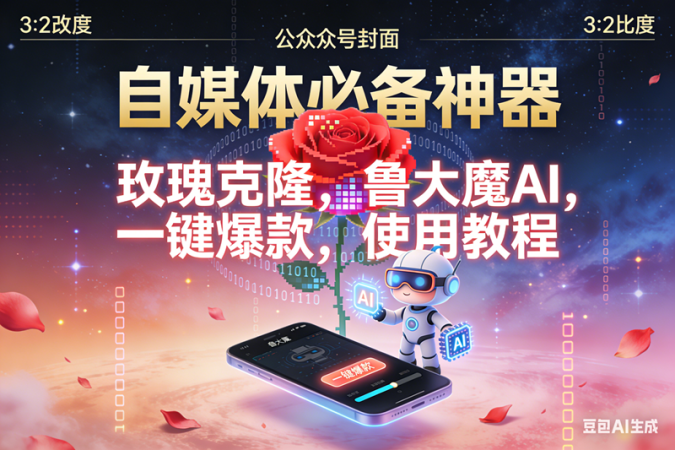 (16912期)玫瑰克隆神器,鲁大魔,ai,自媒体必备软件,一键爆款工具,详细教程-韬哥副业项目资源网