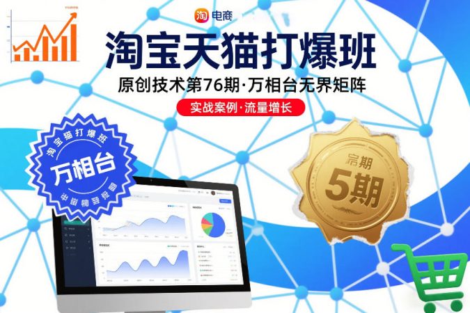 淘宝天猫打爆班原创技术第76期,万相台无界矩阵-韬哥副业项目资源网