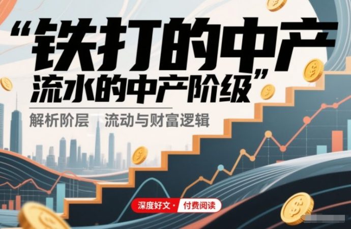 付费文章:铁打的中产,流水的中产阶级-韬哥副业项目资源网