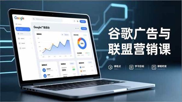 (16950期)谷歌广告与联盟营销课,防关联注册、退款指南、流量追踪,全链路实战,月收益达5000美元+-韬哥副业项目资源网