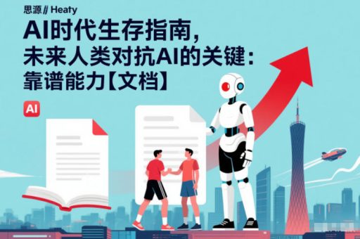 AI时代生存指南,未来人类对抗AI的关键:靠谱能力【文档】-韬哥副业项目资源网