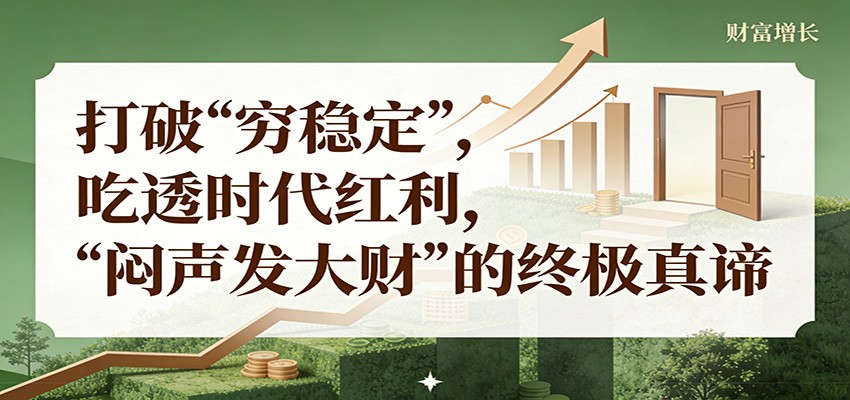 公众号付费文章《打破 “穷稳定”，吃透时代红利，“闷声发大财”的终极真谛》-韬哥副业项目资源网