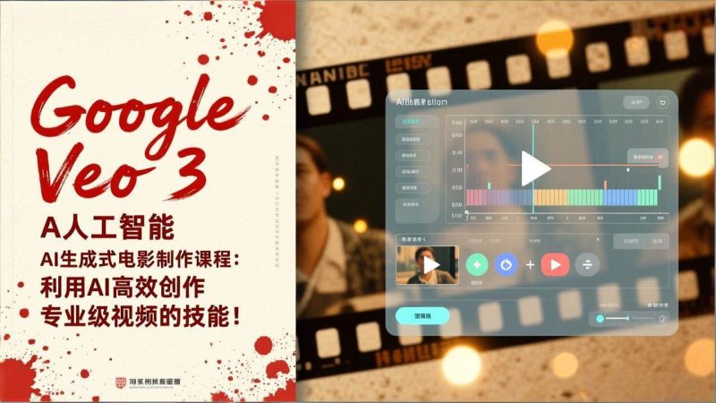 （17032期）Google Veo 3人工智能AI生成式电影制作课程：利用AI高效创作专业级视频的技能！-韬哥副业项目资源网