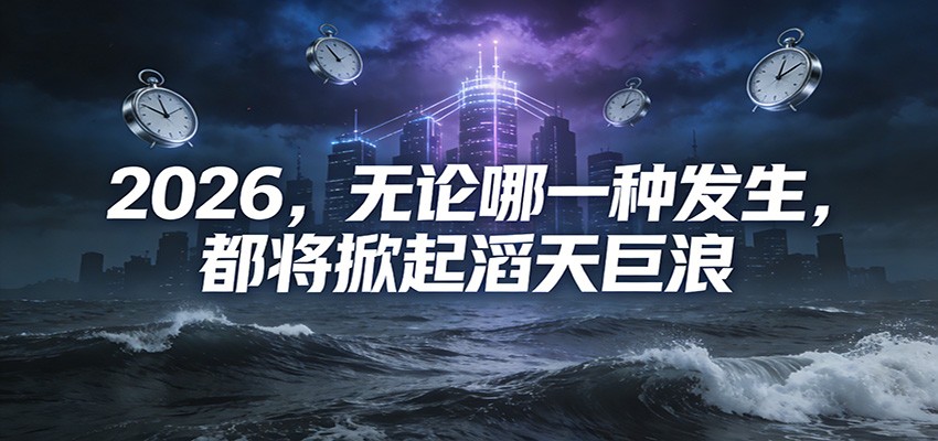 公众号付费文章：2026，无论哪一种发生，都将掀起滔天巨浪-韬哥副业项目资源网