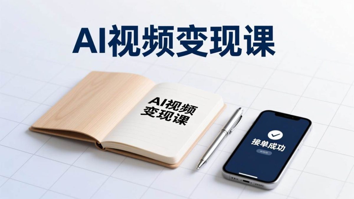 图片[1]-（17065期）AI视频变现课，学完即可创作短片、接商单，实现副业增收，单项目报价可达千元-韬哥副业项目资源网