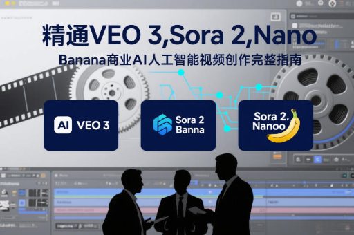 精通VEO 3,Sora 2,Nano Banana商业AI人工智能视频创作完整指南-韬哥副业项目资源网