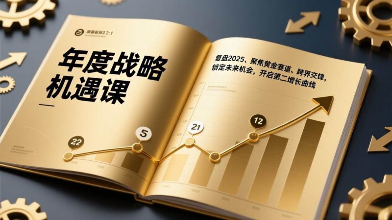 (17077期)年度战略机遇课,复盘2025、聚焦黄金赛道、跨界交锋,锁定未来机会,开启第二增长曲线-韬哥副业项目资源网