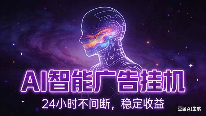 （17109期）AI智能广告挂机项目，全自动化运行，电脑项目，无配置要求，单机150+收益，新手小白可速上手…-韬哥副业项目资源网