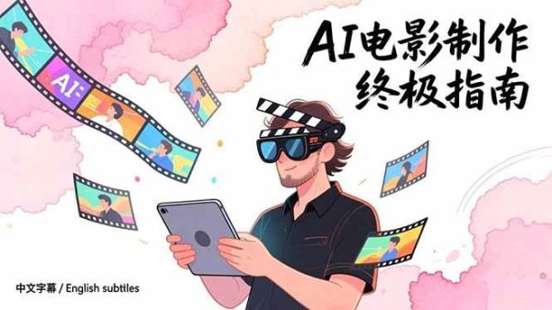 (17130期)AI电影制作终极指南:从创意到成片,系统掌握智能影视全流程实战课(中英字幕)-韬哥副业项目资源网