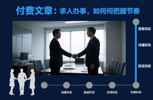 付费文章:求人办事,如何把握节奏-韬哥副业项目资源网
