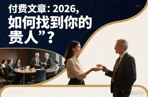 付费文章:2026,如何找到你的“贵人”?-韬哥副业项目资源网