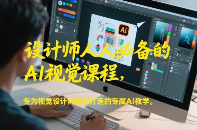 设计师人人必备的AI视觉课程,专为视觉设计师量身打造的专属AI教学-韬哥副业项目资源网