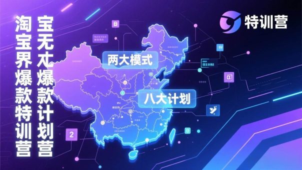 (17226期)淘宝无界爆款训练营:2026年1月杭州线下高端集训课,3天构建两大模式八大计划体系-韬哥副业项目资源网