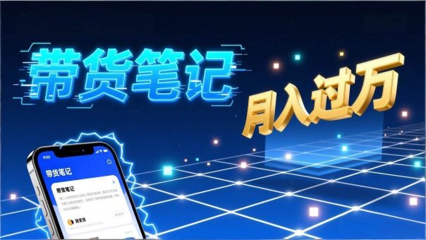 (17229期)小红书爆款笔记带货实战:拆解封面标题正文全要素,手把手教你单篇笔记带货月入过万-韬哥副业项目资源网